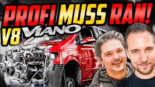 Was NICHT passt, wird PASSEND GEMACHT! - Mercedes Viano V8 Kompressor - Ölwanne, Getriebe und Co!