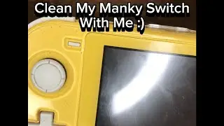 Deep Clean Nintendo Switch Lite #shorts