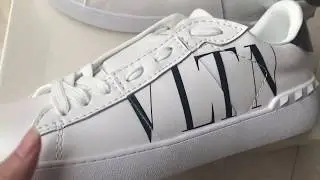 Valentino Garavani RockRunner VLTN Leather Sneaker White Review from www.flykickss.cc