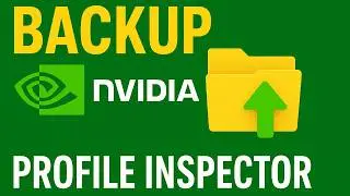 👉 C&oacute;mo Hacer Backup de la Configuraci&oacute;n del Panel de NVIDIA (Con NVIDIA Profile Inspector)