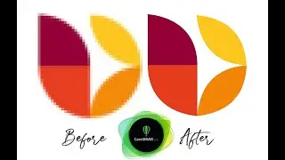 Make Your Logo Low Resolution To Hi Resolution- CorelDraw  Tutorials