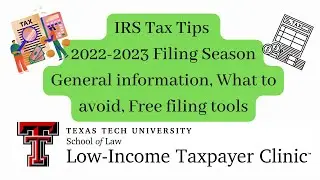 IRS 2022-2023 Tax Tips