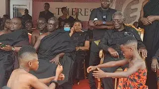 Actor Yaw Dabo surprised Ex. president J.A. Kuffour with dancing skills at his Wife's one week fun.