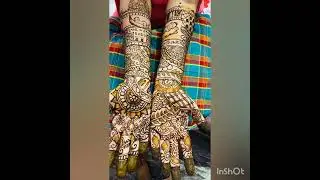 my pashtion ❤️ mehandhi digence for baby shower 🤰