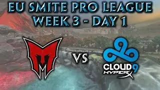 EU SPL Week 3, Day 1 - Mortality vs. Cloud 9 HyperX