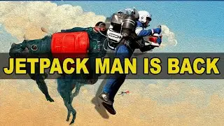Jet Pack Man is back at LAX