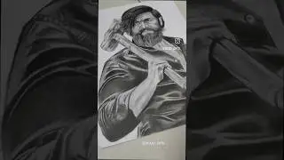 Kgf Yash drawing #kgf #yash