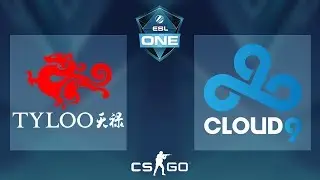 ESL One Cologne 2017 Tyloo vs Cloud9