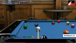 Runout.TV Gaming - #59 9-Ball - Online match versus djsimon11