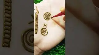 make spiral 🐚 right way#hennadesign #mehendi #shortsvideo @Zarinamehendiarts