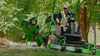 Wide-Area Mower Trimability | John Deere 1600 Turbo Series III
