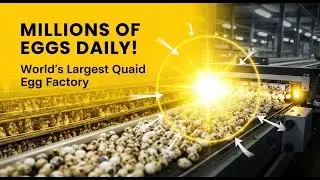Inside the World&rsquo;s Largest Quail Egg Factory 🥚 | From Millions of Birds to Market-Ready Eggs
