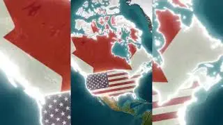 The United States & Canada Weird Border