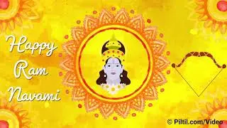 Happy Ram Navmi Wishes Indian Festival Video Post Greetings