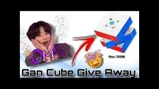 How to get Gan Cube Free 😱 | Gan 356M Give Away live 🔥 |