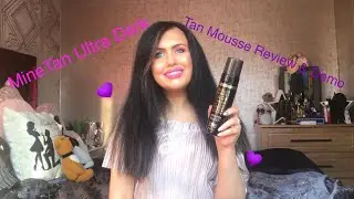 MineTan Ultra Dark Tan Mousse Review & Demo