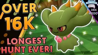 MY LONGEST HUNT EVER! Shiny Misdreavus! | Brilliant Diamond Shining Pearl Shiny Reaction | 342