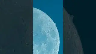 while Zooming on the🌍moon saw a sudden impact while Zooming on the moon at day time a mysterious🌙🌎🚀💯