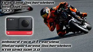 First time Oschersleben / Race 2 / KTM 1290 Superduke R