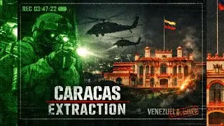 Caracas Extraction  - Venezuela Special Forces Raid Ambience | JSOC Urban Operation for Deep Sleep