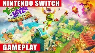 Yooka-Laylee and the Impossible Lair Nintendo Switch Gameplay