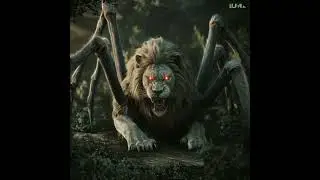 Lion & Spider Hybrid | #animals #fusion #hybrid