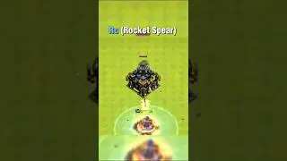 Rocket Spear Vs Noble Iron| Which one is better| Clash of Clan #shorts#gamimg