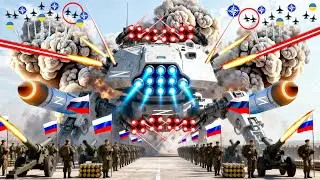 НАТО кричит! Российские системы ПВО сбили 60 украинских истребителей F-16! - ARMA 3