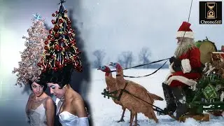 A Colorized Journey Through Christmas Past 🎄 | Vintage Holiday Photos from the 1900s&ndash;1990s