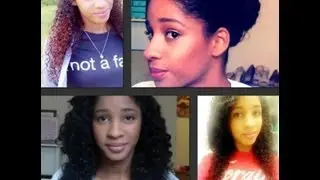 A Week: Thick Curly Hair Care / Styling ♡