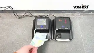 DETECTOR DE BILLETES FALSOS CON PANTALLA TFT CBA2102 CBA2101