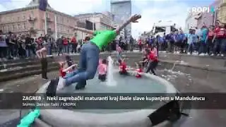 Neki maturanti kraj skole proslavili kupanjem u Mandusevcu