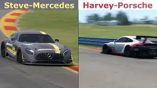 Racing in AMS2 Steve v Harvey v The AI drivers !!