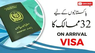 The 32 countries where Pakistani citizens can get a visa 2023