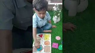 #SiyaKunj#ActivityIdea #montessoriathome #diylearning #LearningShapes#LearningFruits#LearningColours