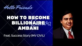 MILLION DOLLAR BUSINESS MAN RELIANCE MUKESH AMBANI SUCCESS STORY/ LEARN  / AN ENGINEER SUCCESS