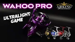 Ajiking Ultra Light Spinning Reel - Wahoo Pro