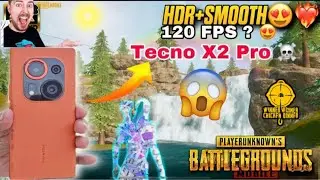 Tecno Phantom X2 Pro bgmi test & Tecno phantom x2 pro pubg test l  Dimensity 9000 pubg test