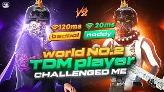 Intense 1v1 Vs Top 2 Ranked TDM Player In The World😳/ Best Of Three Challenge Match🔥