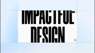 Inspiration Site Design Reveal: Be bold typography | Wix Studio