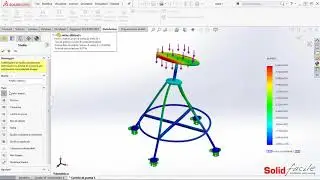 SolidWorks Simulation Professional: Analisi di Buckling