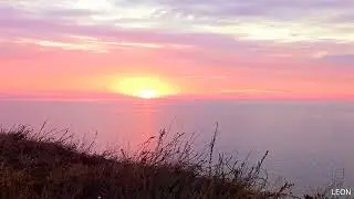 Dawn, sea, first rays of sun, Black Sea coast/Расвет, море, первые лучи солнца, берег Черного  моря🌞