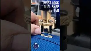 EASY & FAST Twist-Lock Fastener with Button Installation