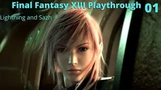 Final Fantasy XIII HD - No Commentary - 100% - Lightning and Sazh