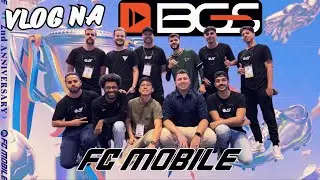 VLOGZAO NA BGS - FINAIS PRESENCIAIS FC MOBILE 🔥❤️