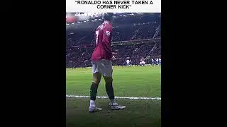 Ronaldo's Corner Kick🥶