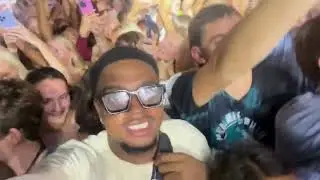 When a frat party turns into a DaBaby concert.