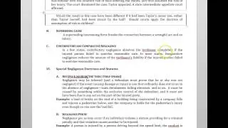 Part 2 Unitentional Torts