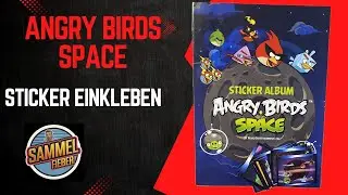 🐦🔥 Angry Birds Space 🐦🔥 Sticker einkleben 2/2 - [RETRO] - Sticker - Giromax - #8 Folge 82