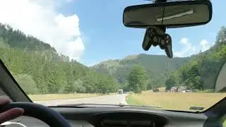 POV driving near Mariazell, Austria (Citroen Xsara Picasso 1.6i)
